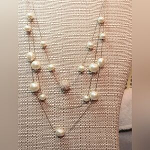 C1946 Gold and Pearl Necklace